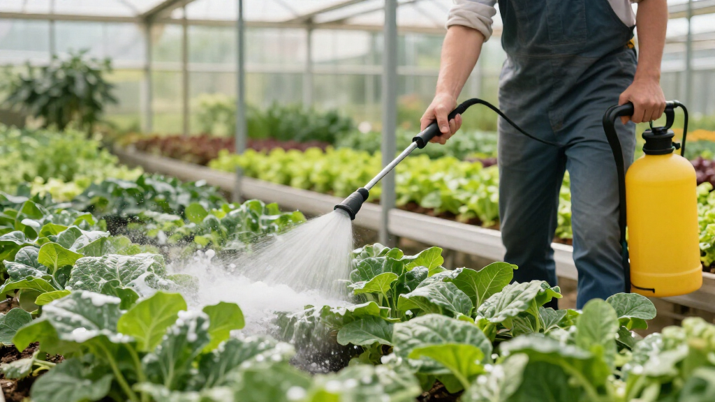 best foaming sprayer for greenhouse sanitation