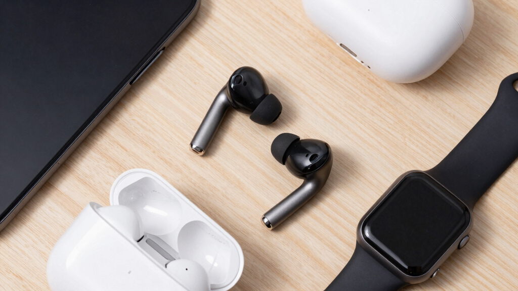 wireless earbuds with noise cancellation