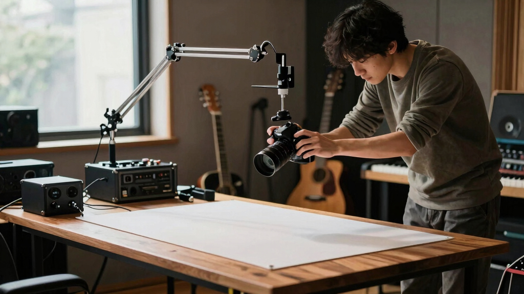 best overhead camera mounts for flat lay photography