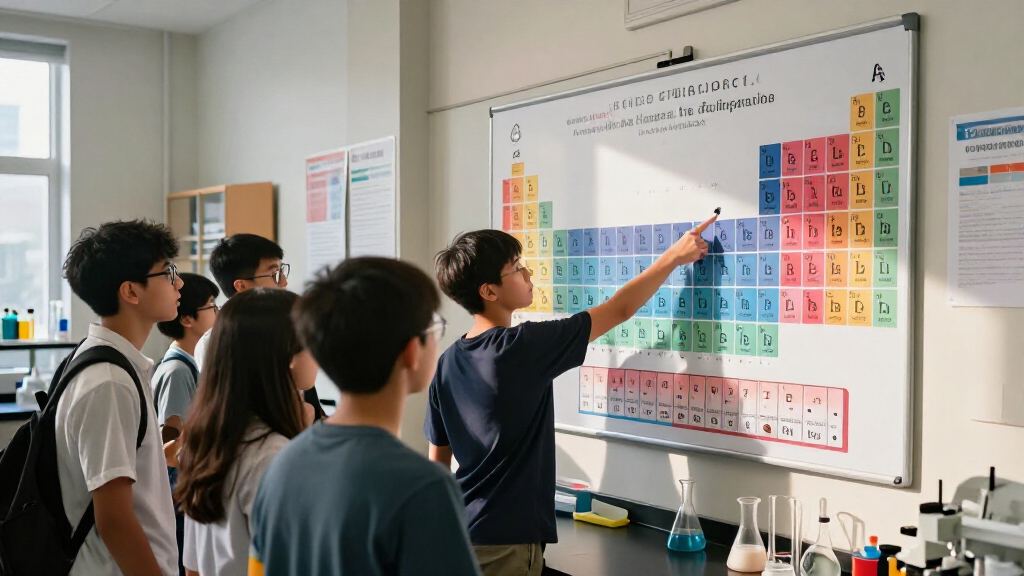 periodic table wall charts