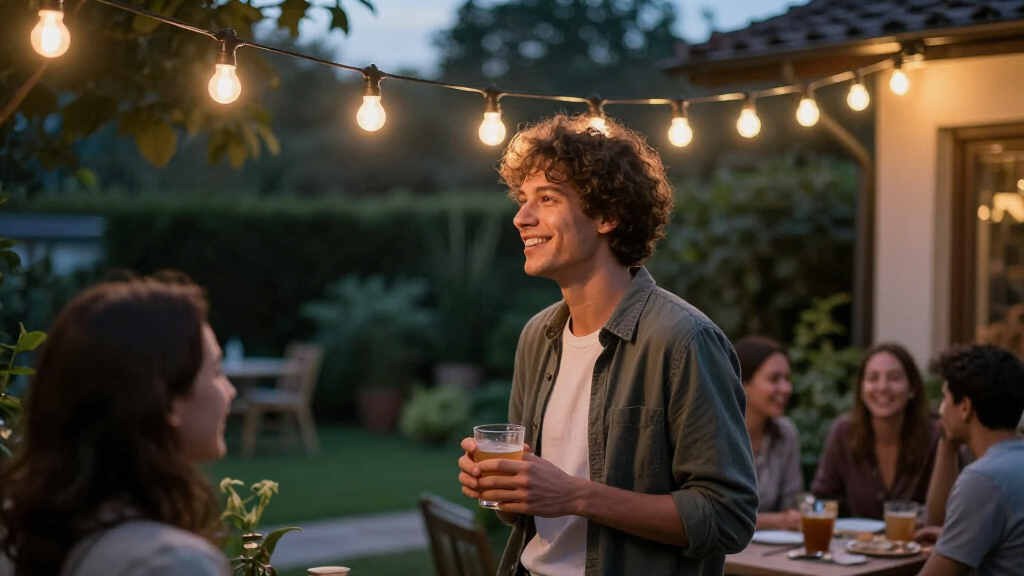 string lights outdoor