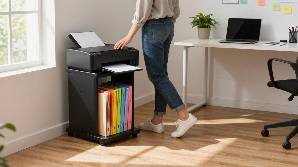 best rolling printer stand
