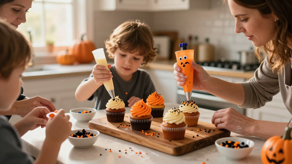 Halloween cupcake decorating kits
