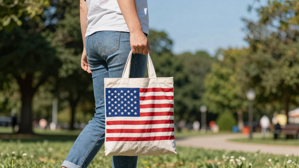 patriotic American flag apparel