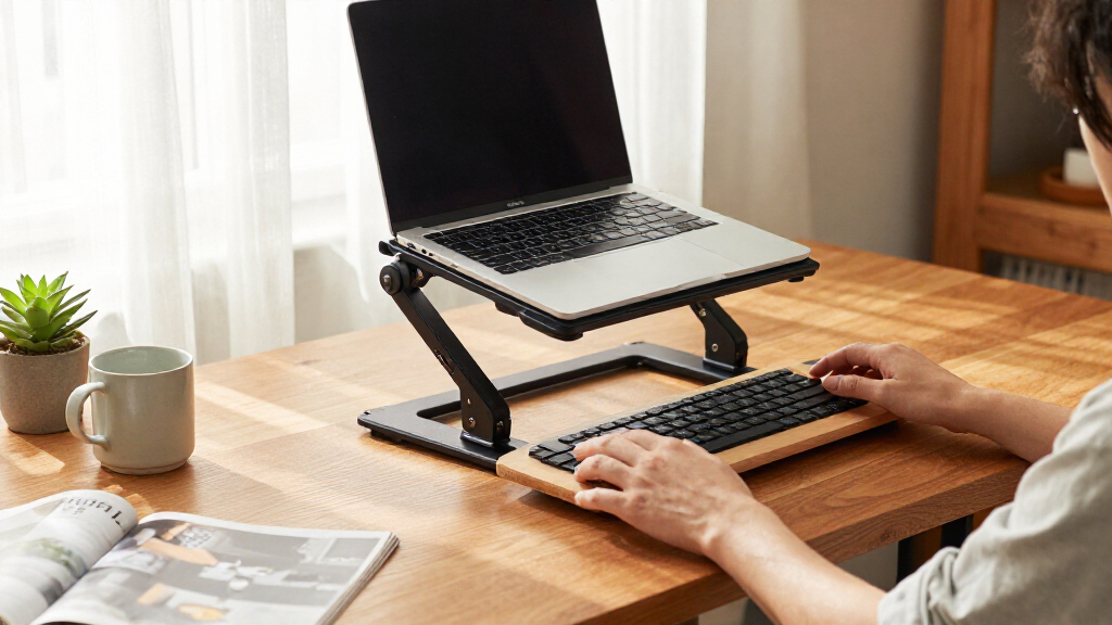 adjustable standing desk converters