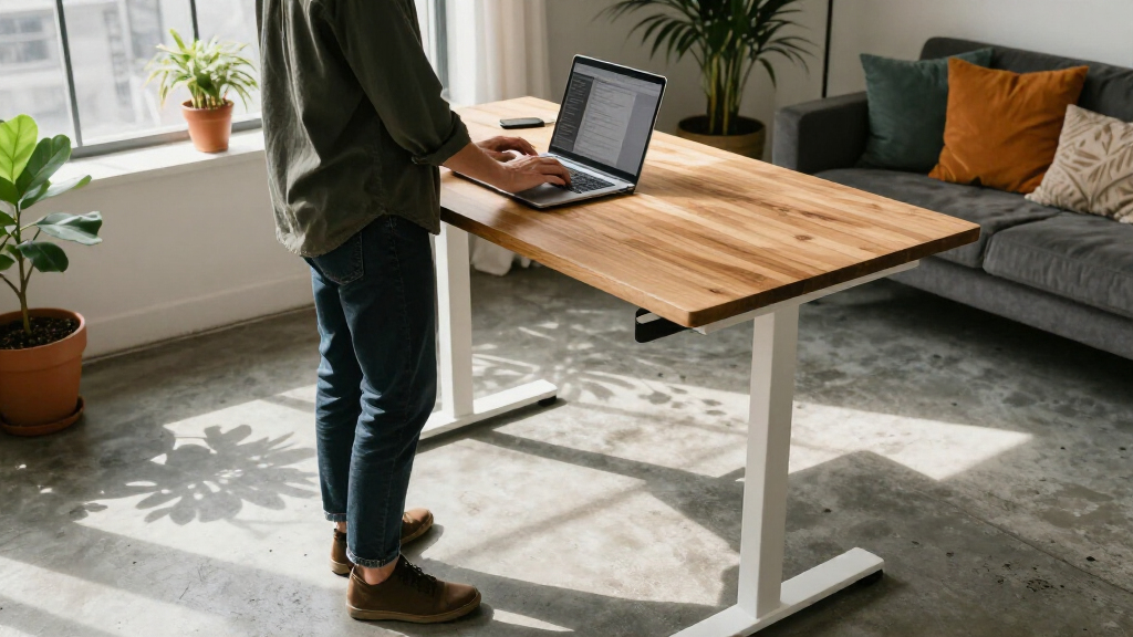 standing desks for shared home office