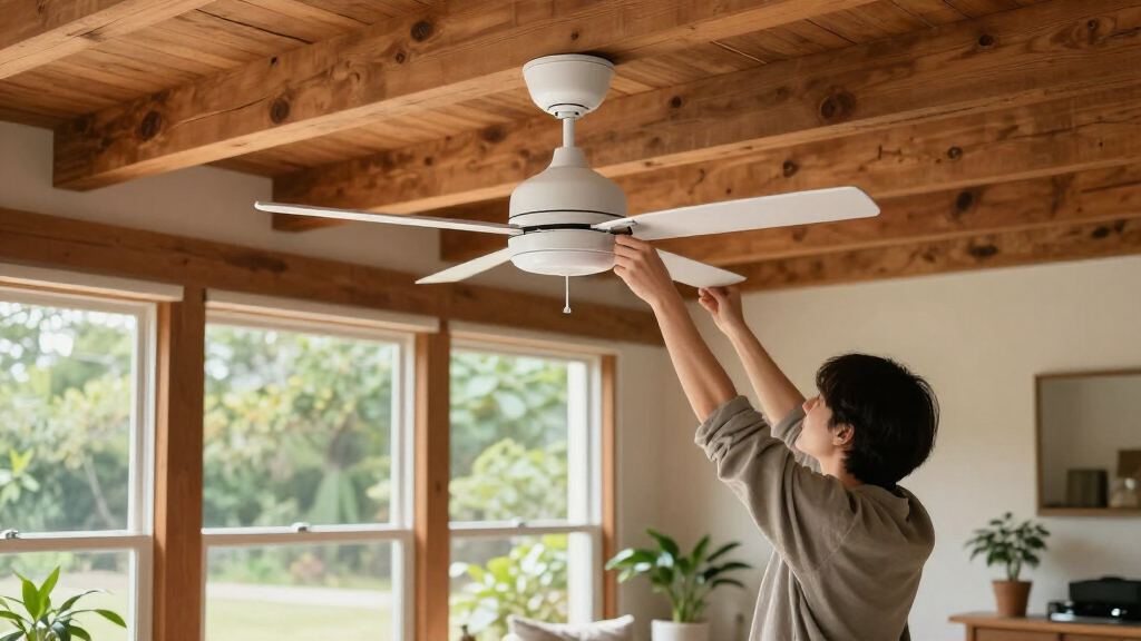 ceiling fan for 3 season room