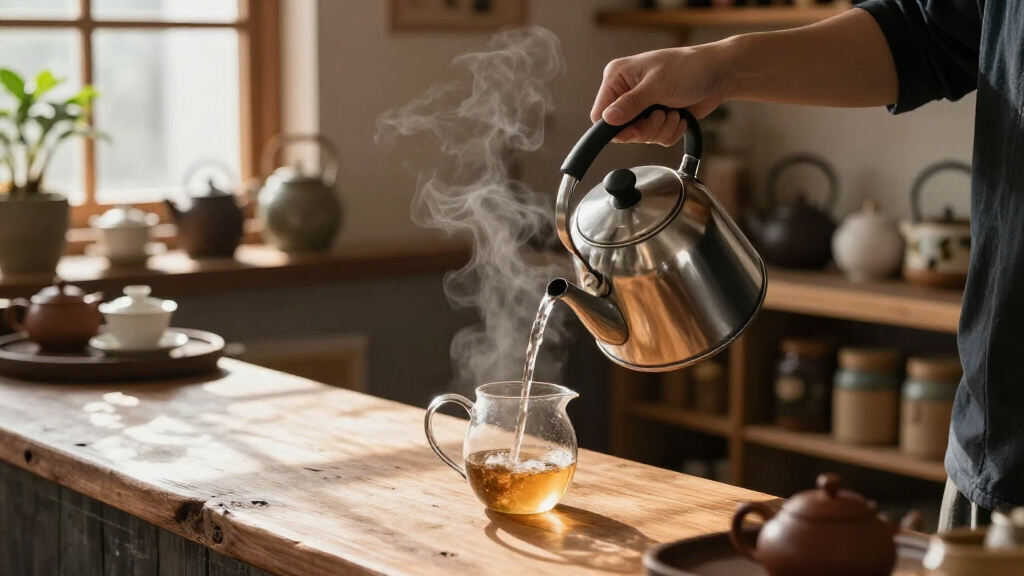countertop electric kettle for tea bars