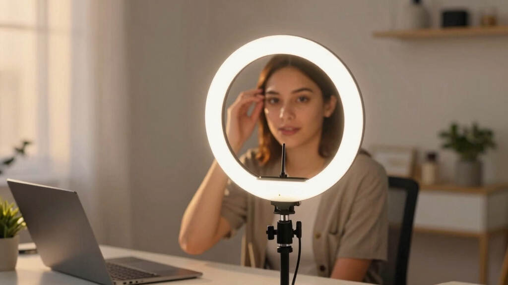 best ring light for professional video meetings