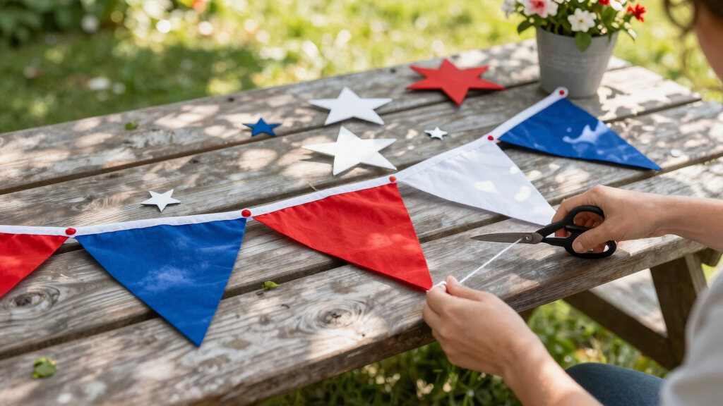 patriotic outdoor decor