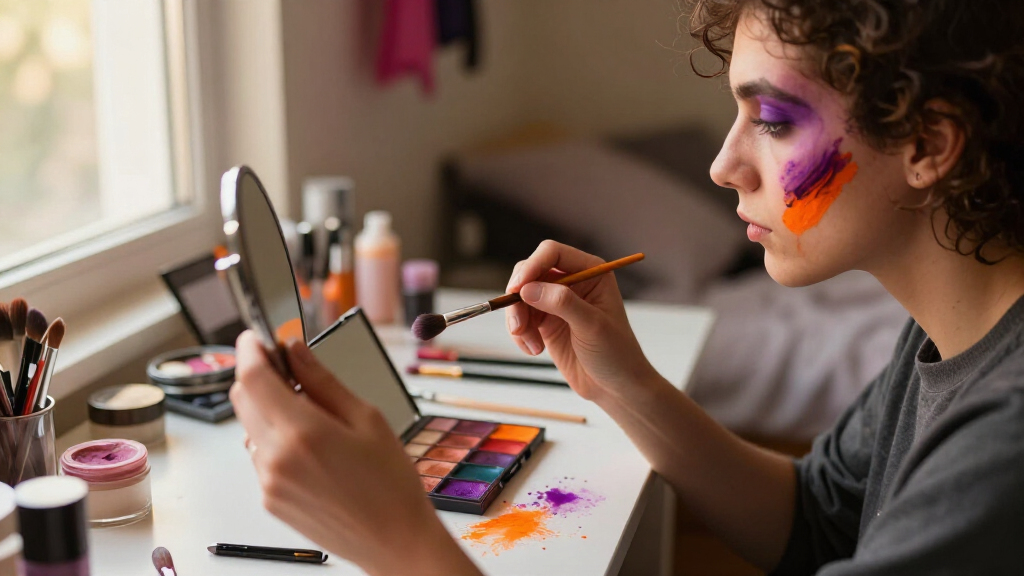 Halloween makeup palettes
