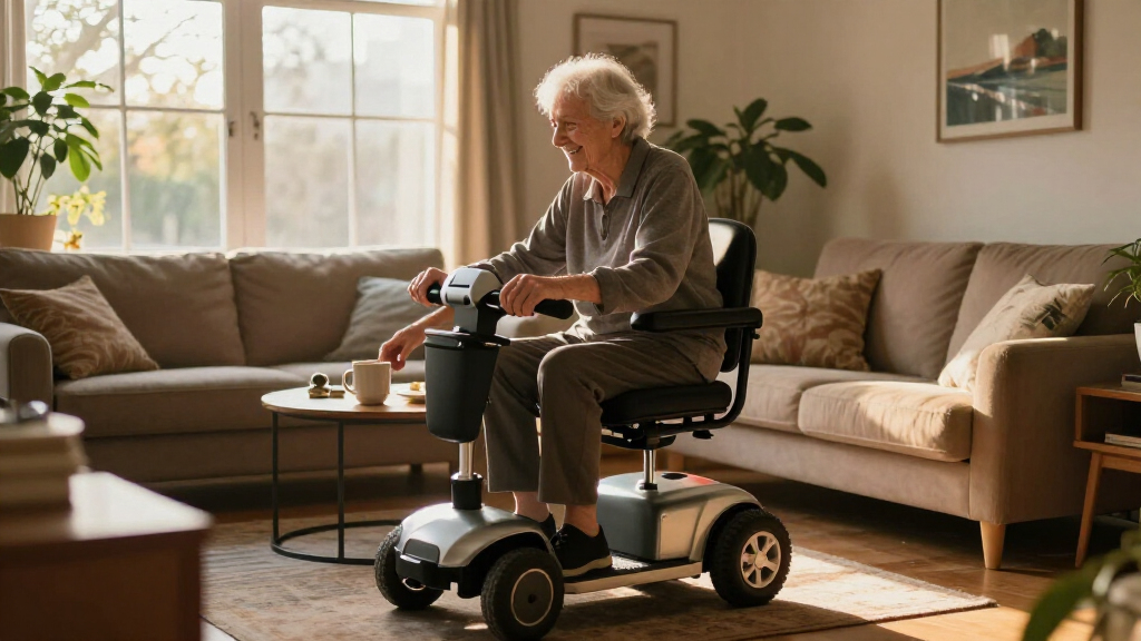 mobility scooter for indoor use small radius