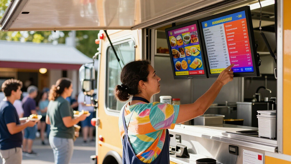 best food truck digital menu boards on amazon