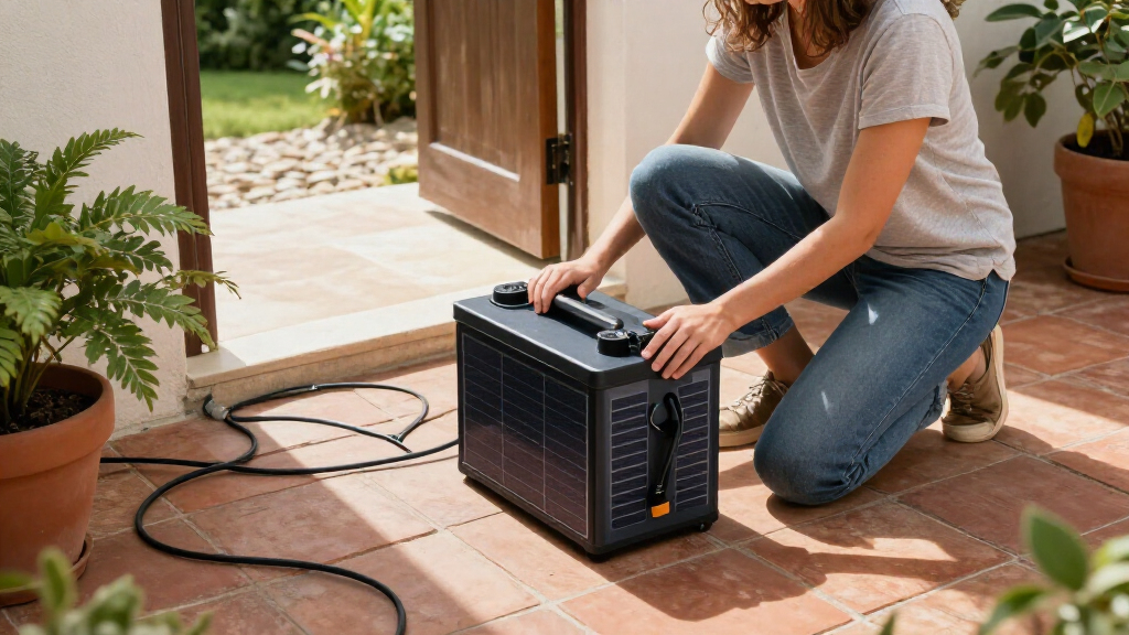 solar battery chargers for home backup