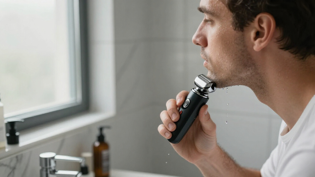wet dry electric shaver men