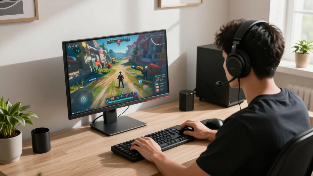Gaming-Monitore, Headsets und Monitorhalterungen