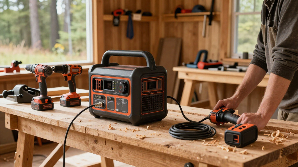 portable power station for workshop in canada