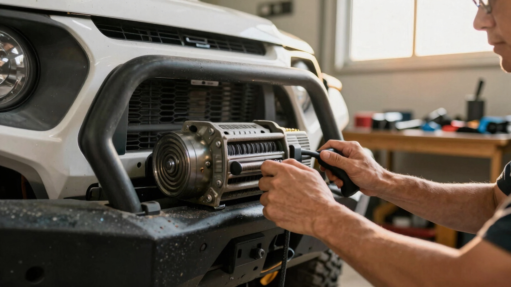 offroad vehicle winches