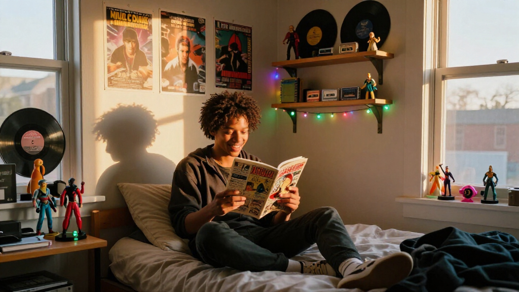 pop culture themed dorm decor