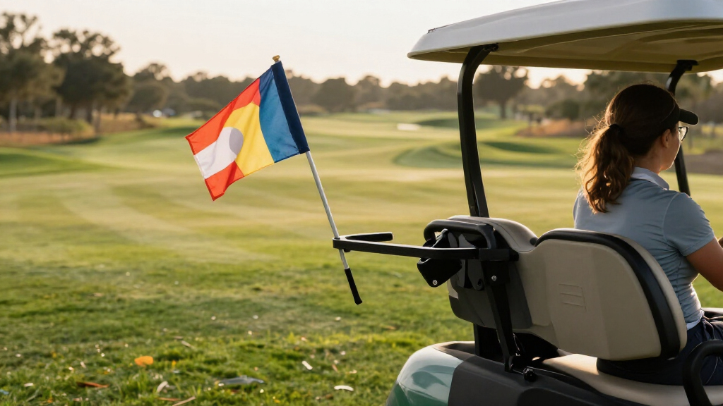 golf cart flag holders