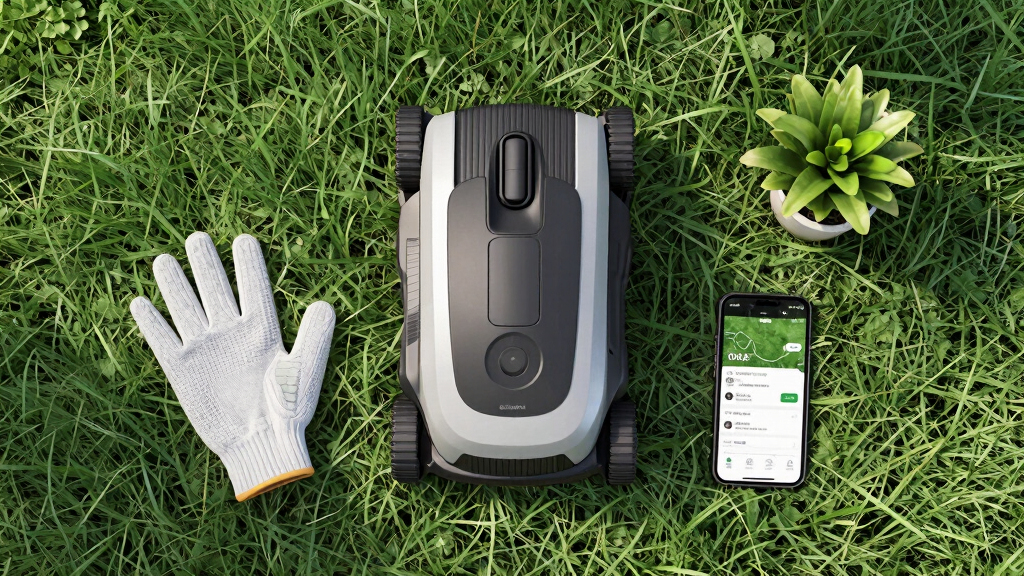 budget robotic lawn mower