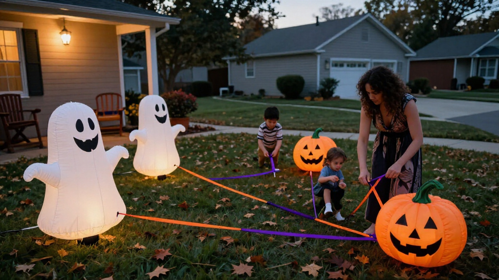 Halloween inflatable decorations