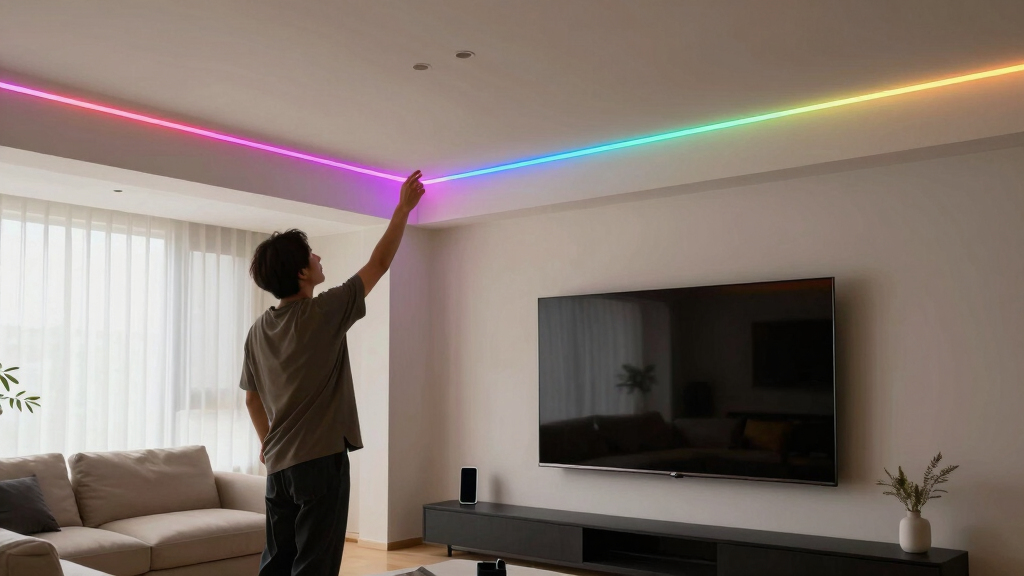 smart home LED strip lights