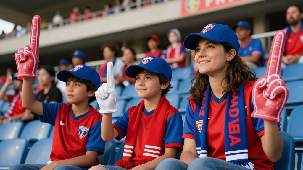 soccer fan apparel for families