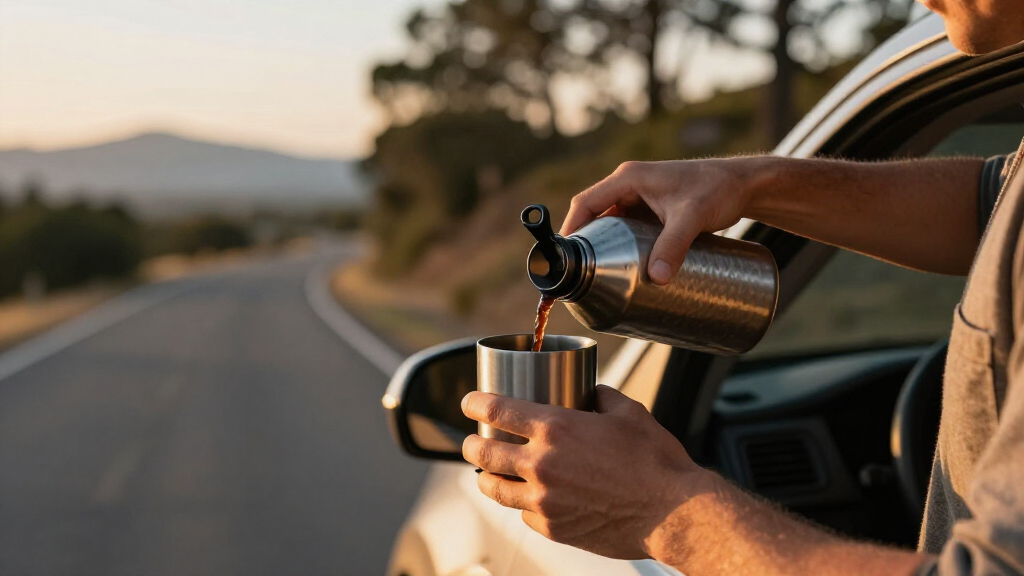 insulated growler for road trips