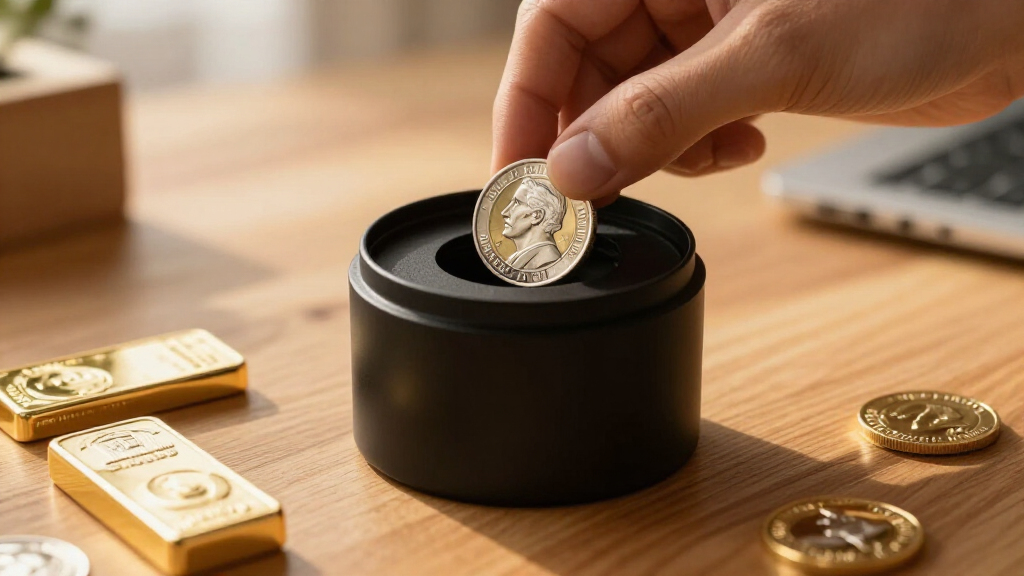 precious metals storage containers