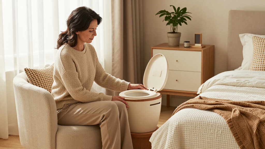 best deluxe bedside commodes for adults