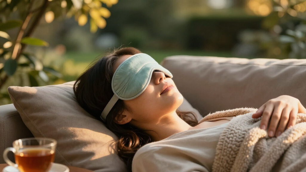 weighted eye masks
