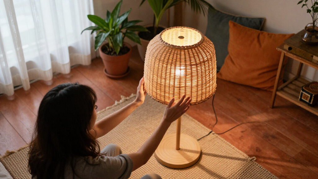 boho floor lamps
