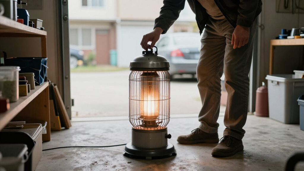 portable kerosene heater for garage use