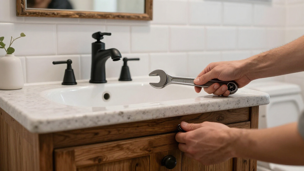 farmhouse bathroom sink