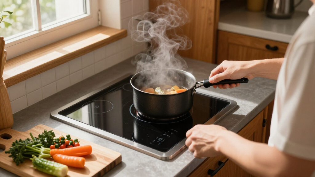 induction range for small kitchen