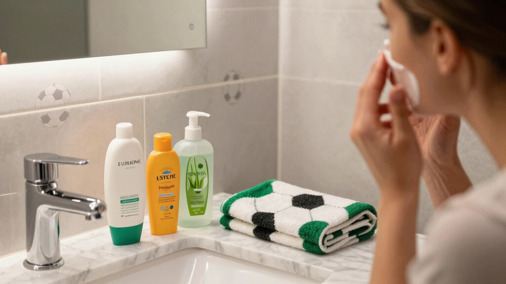 skincare products for soccer fans