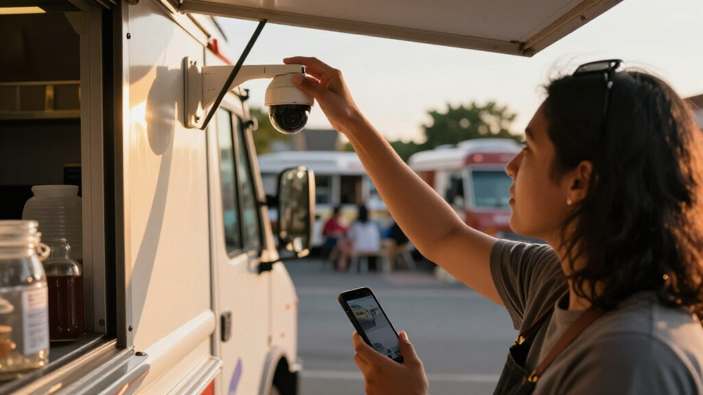 best security cameras with remote monitoring for food truck