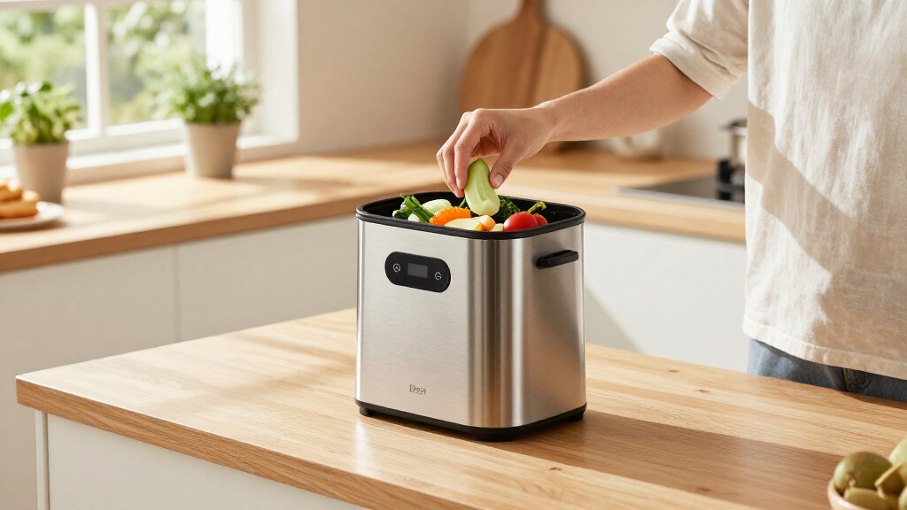electric compost bin for kitchen