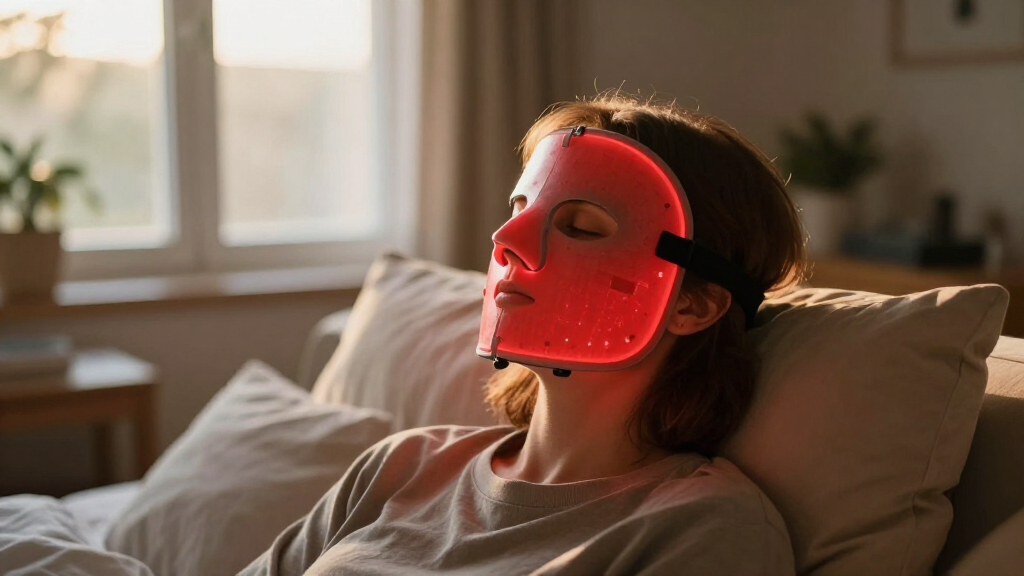 red light therapy mask