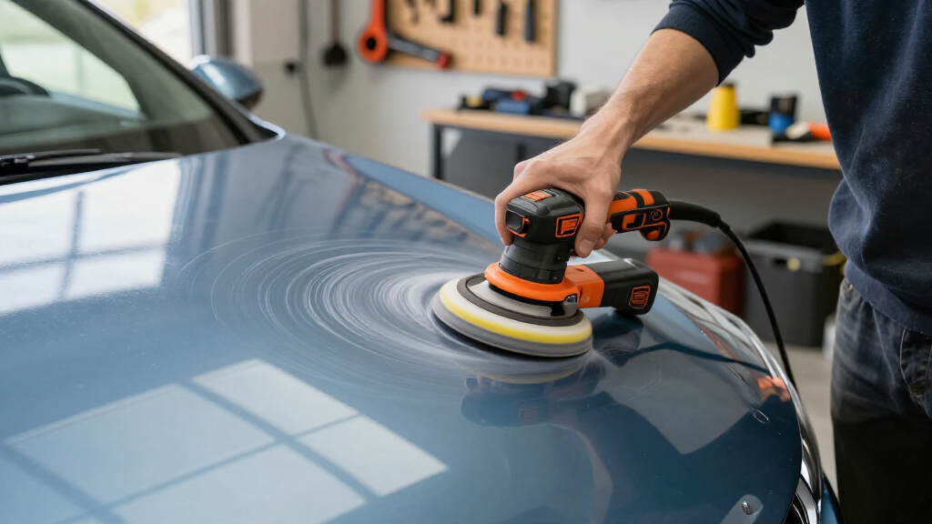 cordless polisher dual action