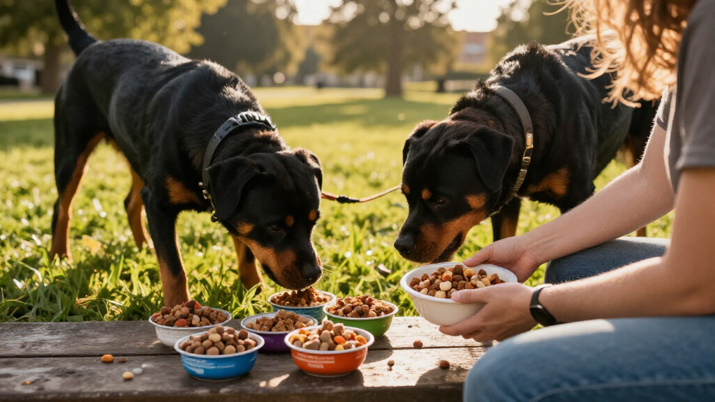 dishes for rottweiler dogs to choose and why