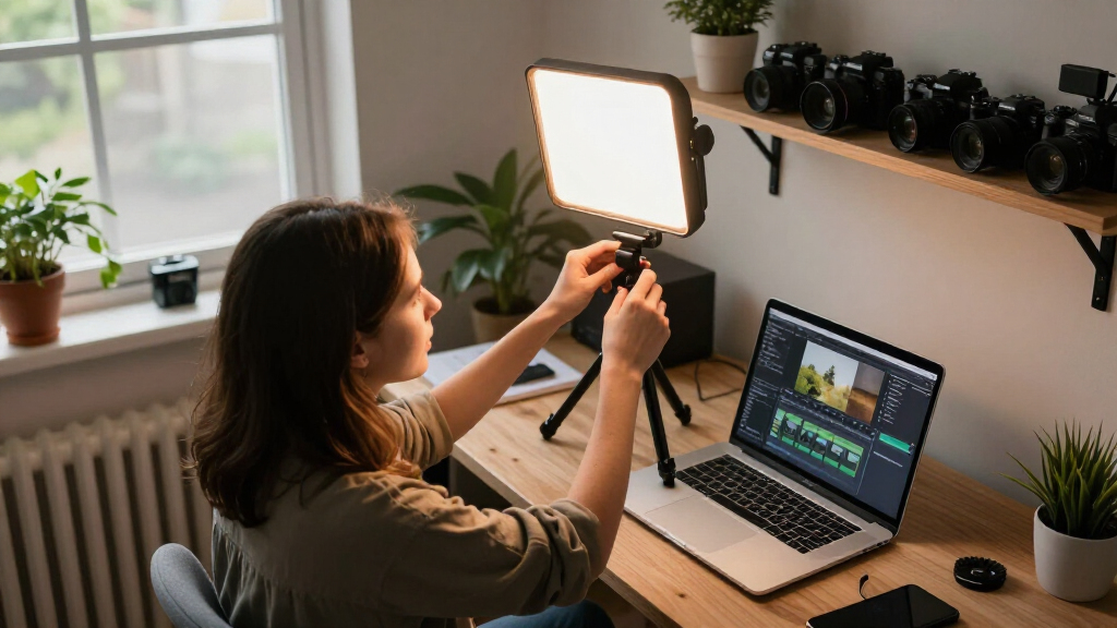 best LED video light kit for creators