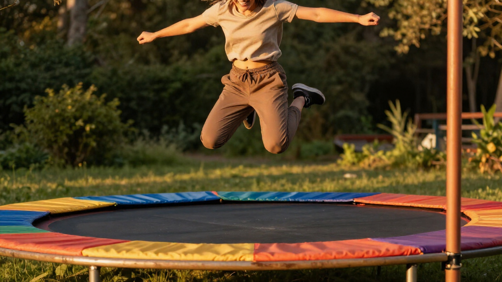 premium fitness trampoline sets