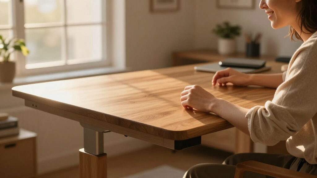 best solid wood adjustable desks