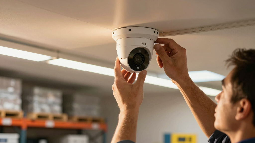 best 4K PoE surveillance kit for warehouses