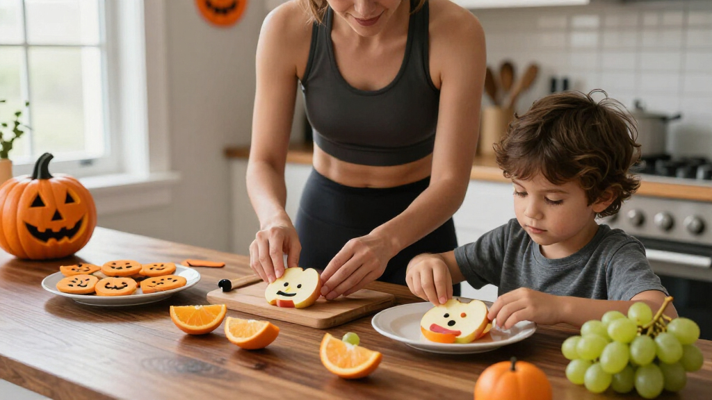 healthy Halloween snacks for kids