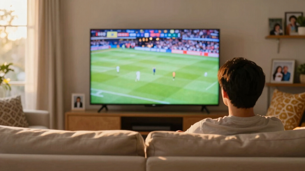 large screen TVs for watch parties