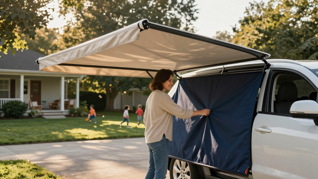 car awning 270 degree