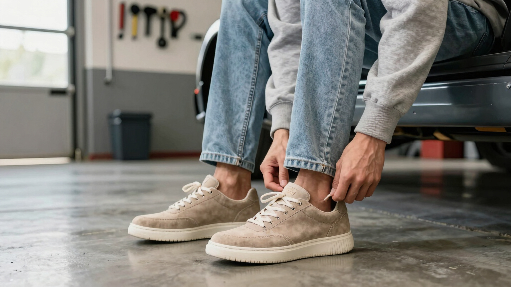 best suede dad sneakers